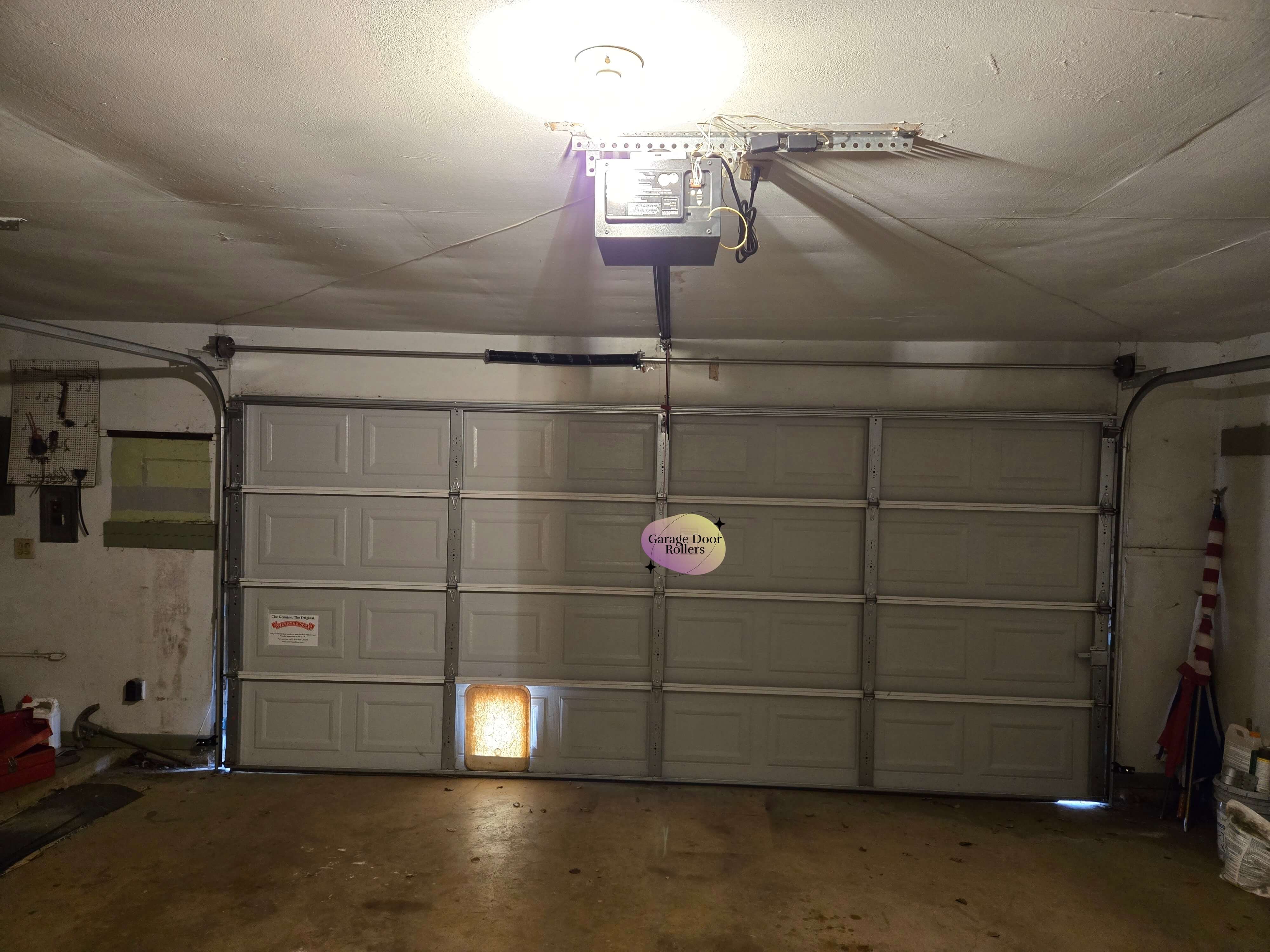 garage-door-rolle-liftmaster-chain-drive-repair
